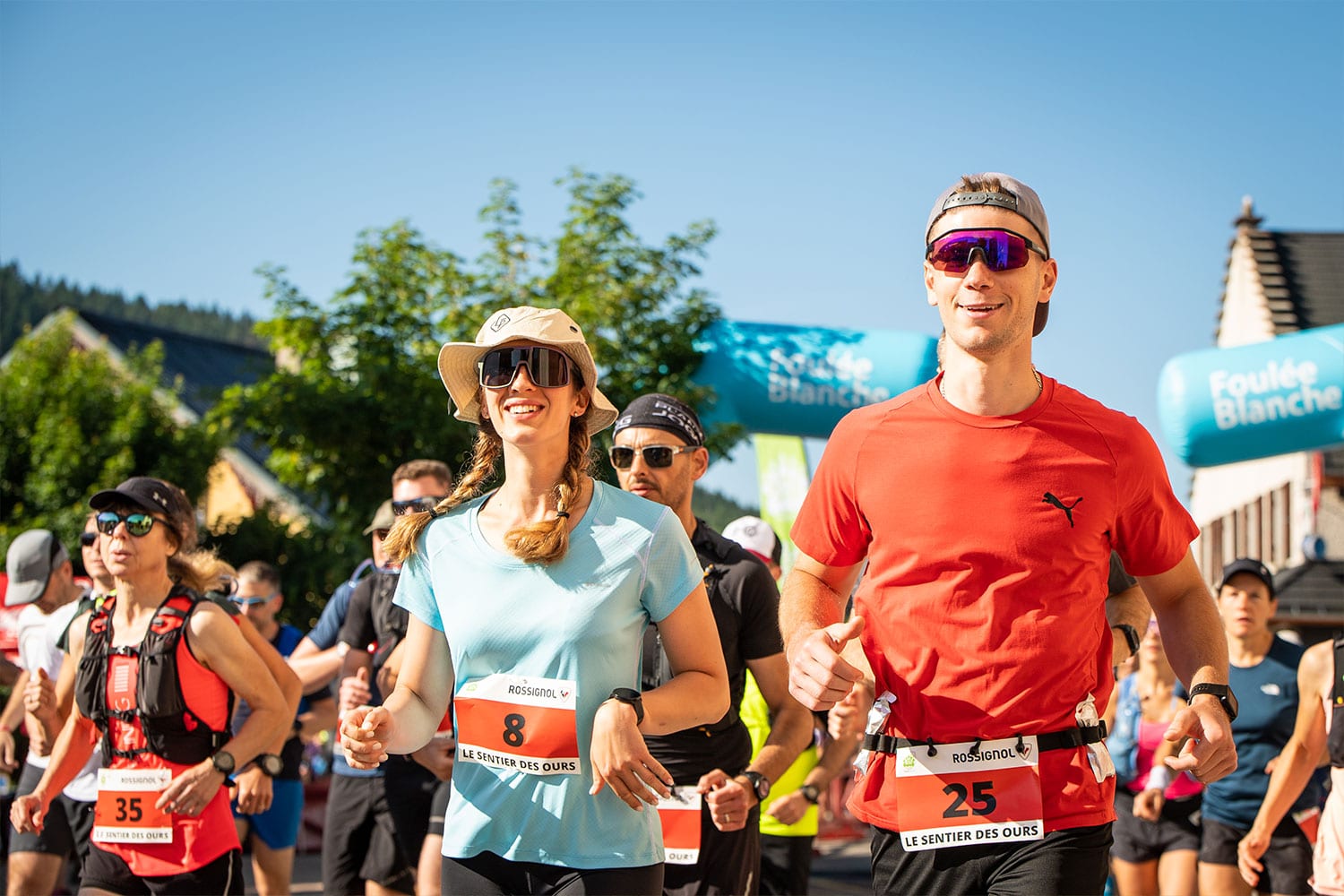 Le Sentier des Ours trail et course de marche nordique à Autrans : parcours de 13 km