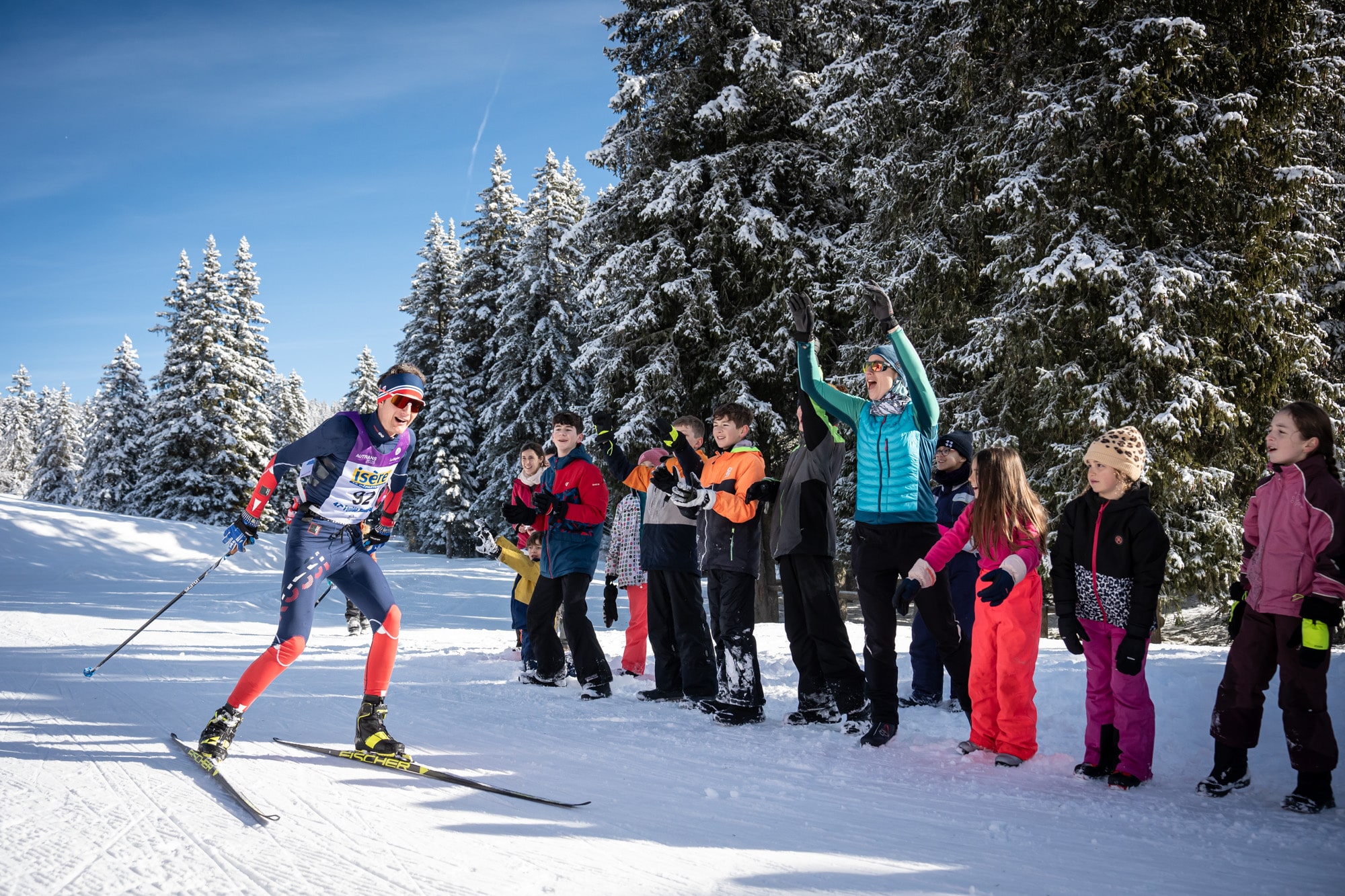 La Foulée Blanche c'est la santé. Chaque hiver à Autrans, chacun peut vivre une course de ski de fond à son niveau de forme du moment.